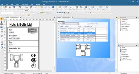 Design Software Labelview Teklynx Database Quality Creation