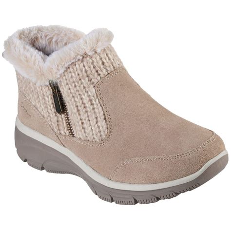 Skechers Womens Relaxed Fit Easy Going Warmhearted Boots Bobs