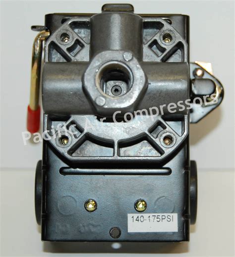 034 0037 SANBORN PRESSURE SWITCH 140 PSI ON 175 PSI OFF FOUR PORT