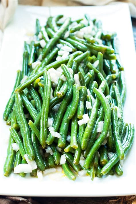 15 Minute Green Beans With Vinegar