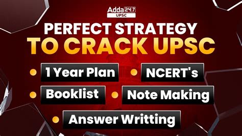 Perfect Strategy For UPSC Strategy To Crack UPSC NCERT S Booklist