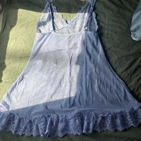 Brand New Lace Mesh Lingerie Dress With Matching Depop