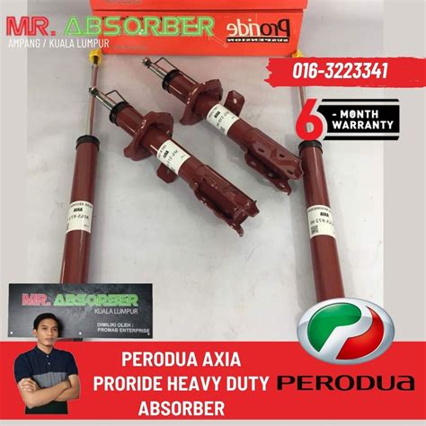 Absorber Heavy Duty Proride Perodua Axia Shopee Malaysia