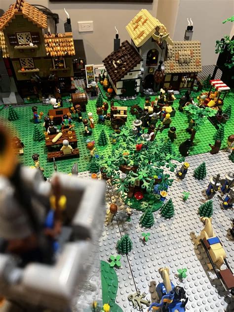 Medieval village : r/legocastles