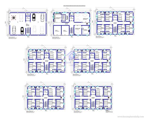 Hostel Hostel Plans Design Hostel Building Elevation House Plans