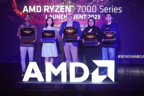 Bawa Teknologi AI Canggih AMD Ryzen 7000 Mobile Series Resmi Hadir Di