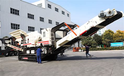 Crawler Mobile Crusher Crawler Type Mobile Crusher Plant Hongxing