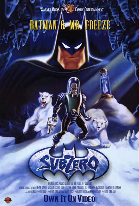 Batman & Mr. Freeze: SubZero Movie Posters From Movie Poster Shop