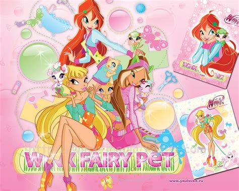 Winx Fairy Pets The Winx Club Fairies Wallpaper Fanpop