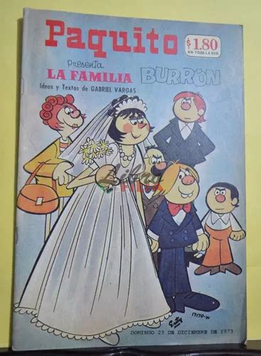 Comic No 17170 De Paquito Presenta La Familia Burrón 1973 en venta