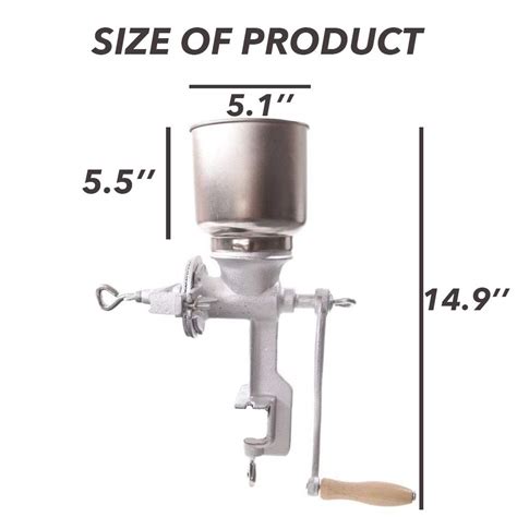 Grain Mill Iron Wondermill Grain Grinder Manual Mill Food Grinder Hand