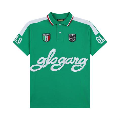 Glo Gang Classic Polo Green