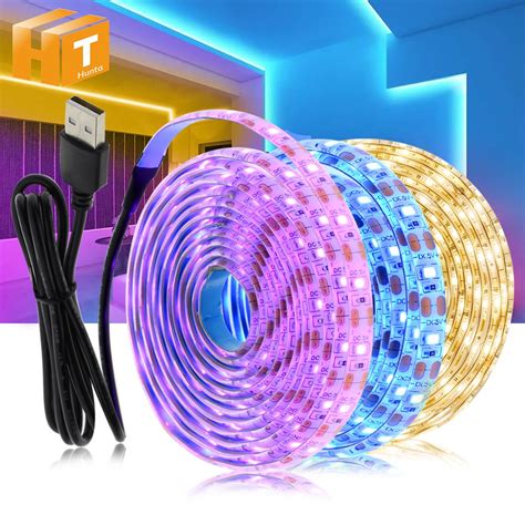 Led Strip Lights Usb Led Light Strip Smd Dc V Flexibele Light Tape