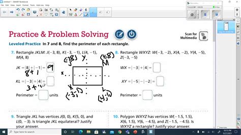 Hw Video For 6th Grade Lesson 2 6 Represent Polygons On The Coordinate Plane Youtube