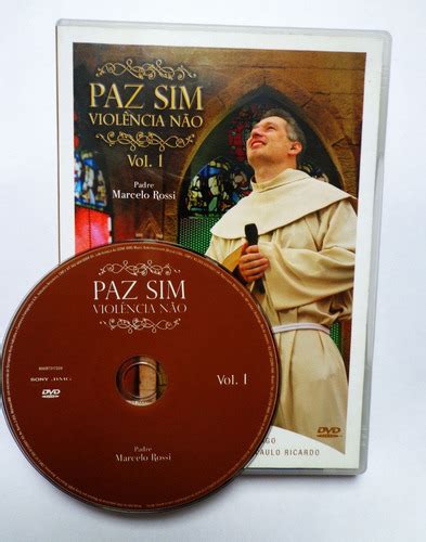 Dvd Padre Marcelo Rossi Paz Sim Violência Não MercadoLivre