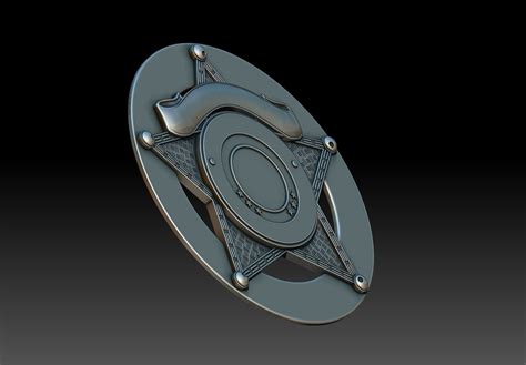 Stars Badge 3d Model 3d Printable Cgtrader