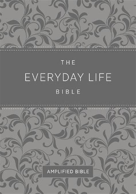 Everyday Life Bible Fashion Edition Gray Imitation Leather By Joyce