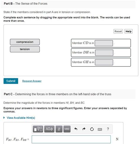 Solved Learning Goal To Apply The Method Of Sections To A Chegg