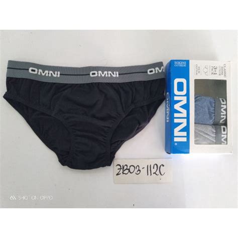 Omni Brief By Soen 3in1 Bikini Brief Shopee Philippines