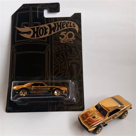 Hot Wheels Camaro Th Hw Anniversary Black Gold Chase Car Lot Of Shopee Malaysia
