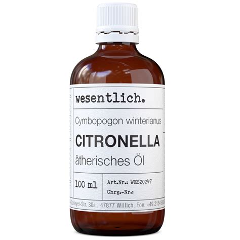 Citronella ätherisches Öl von wesentlich 50 ml Shop Apotheke