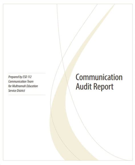 Internal Communications Audit Template Tutoreorg Master Of Documents