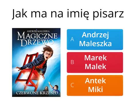 Magiczne Drzewo Czerwone krzesło Test