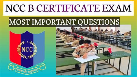 Ncc B Certificate Exam Ncc B Certificate Question Paper Ncc B