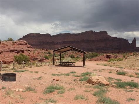 Campground Upper Onion Creek Group Site Moab Daily River