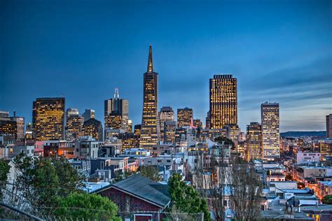 Photo Of The Week Downtown San Francisco At Dusk Gate To Adventures