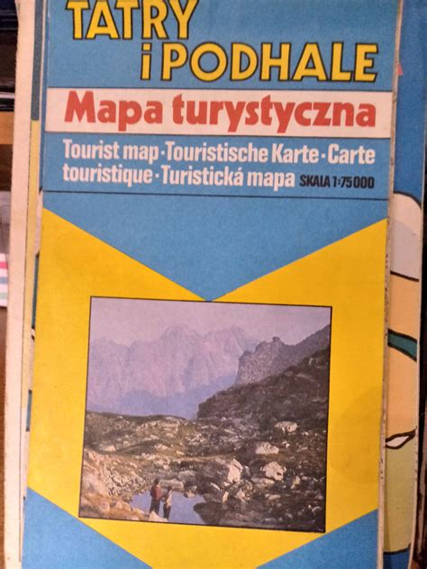 Tatry i Podhale mapa turystyczna b 15493985707 Książka Allegro