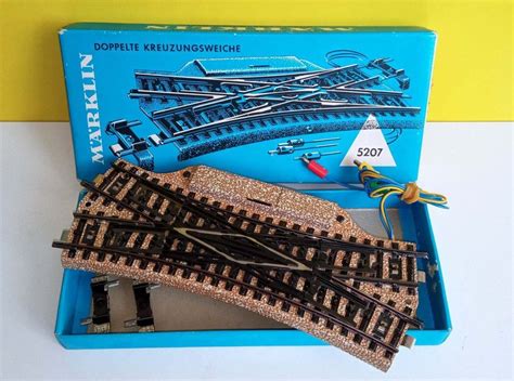 Märklin 5207 Doppelte Kreuzungsweiche Kaufen auf Ricardo