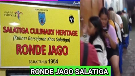 Ronde Jago Mie Kopyok Ter Favorit Di Salatiga Selalu Ramai Antri Buka