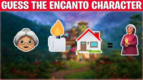 Guess The ENCANTO Character By Emoji Puzzles 75 Odd One Out Encanto