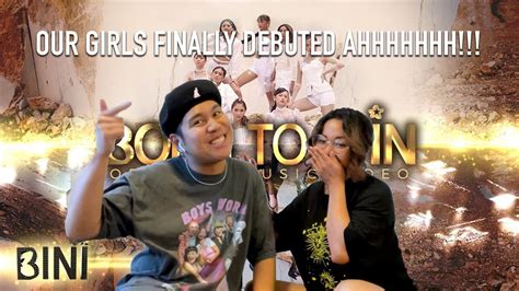 Reacting To Bini Born To Win Mv And Live Performance Youtube