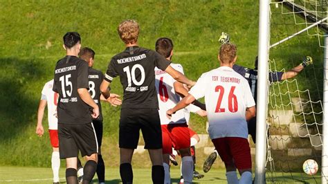 Fußball Bezirksliga Bilder vom Spiel SG RRG gegen den TSV Teisendorf