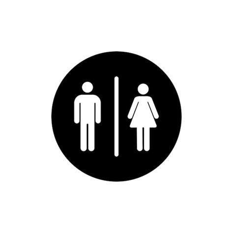 Premium Vector Toilet Icon Vector Design Template