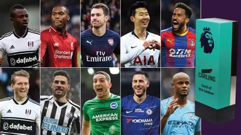 Estes são os 10 candidatos a Golo do Ano na Premier League Qual é o