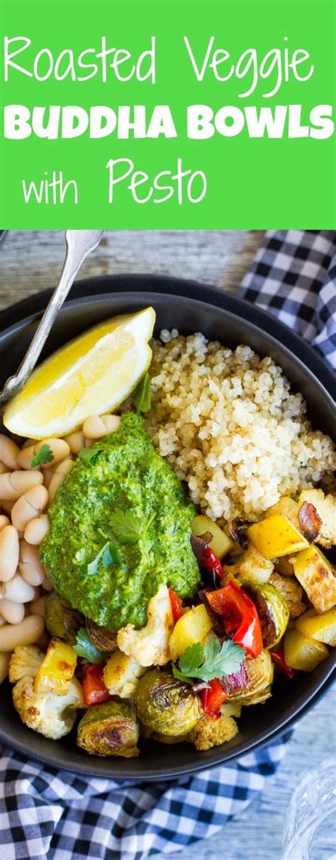 These Roasted Veggie Buddha Bowls Are So Healthy And Delicious Just Put Everything In One Bowl