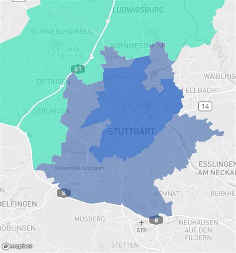 Umweltzone Stuttgart (map & navigation) | DRIVE2.CITY