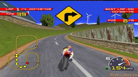 Moto Racer Gameplay Pgxp P Beetle Hw Psx Youtube