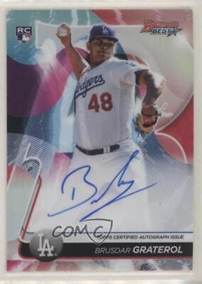 2020 Bowman S Best Of Refractor Brusdar Graterol B20 BG Rookie Auto RC