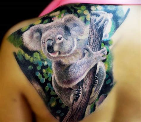 Koala tattoo by Vasilii Suvorov | Post 20939