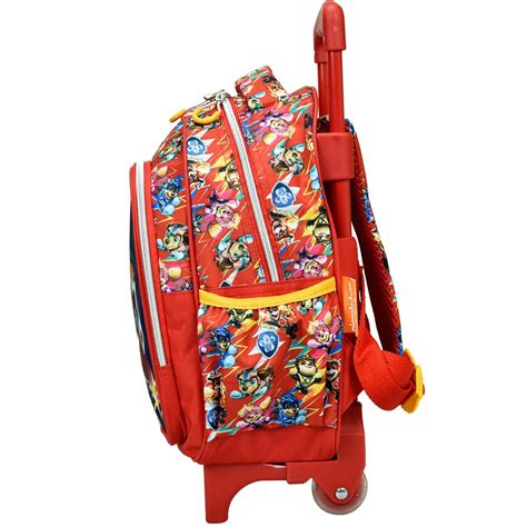 Sac à dos à roulettes Pat Patrouille Marshall Coming Hot CM Trolley Maternelle