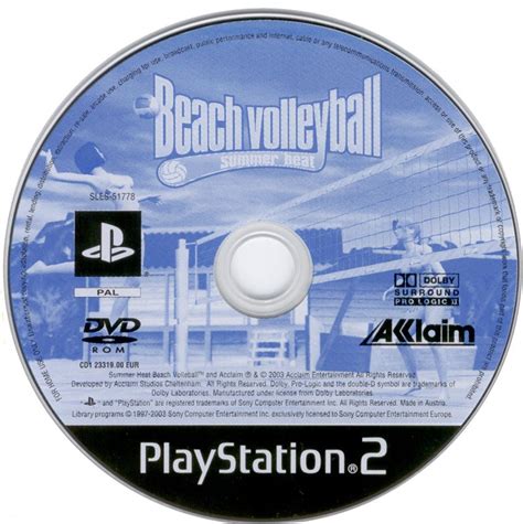 Summer Heat Beach Volleyball 2003 Playstation 2 Box Cover Art Mobygames