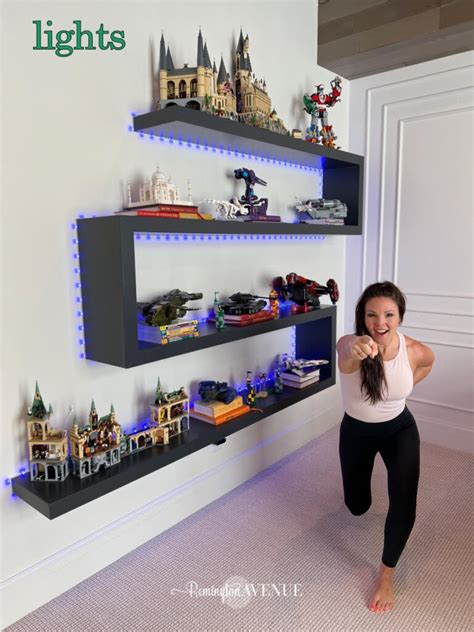 DIY Lego Shelf Tutorial Remington Avenue