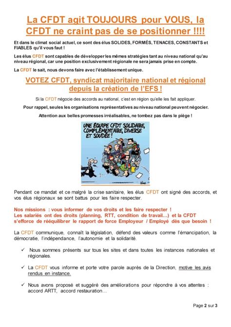 Lettre Information Bret Septembre Cfdt Efs