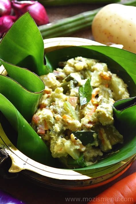 Aviyal / Avial / Kerala Mixed Vegetable Coconut Gravy - Mozis Menu