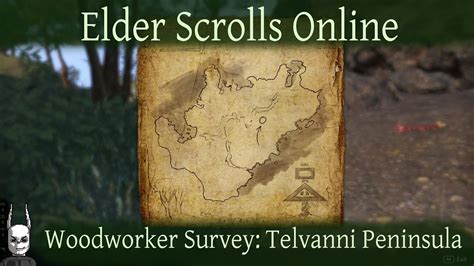 Woodworker Survey Telvanni Peninsula Elder Scrolls Online Eso Youtube