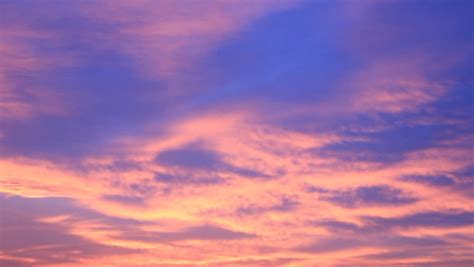 sunset sky colors on cloudscape change Stock Footage Video (100% ...